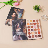 Book Highlight Powder Blusher Set Lasting Eye Shadow BOOK Plate Stage Makeup