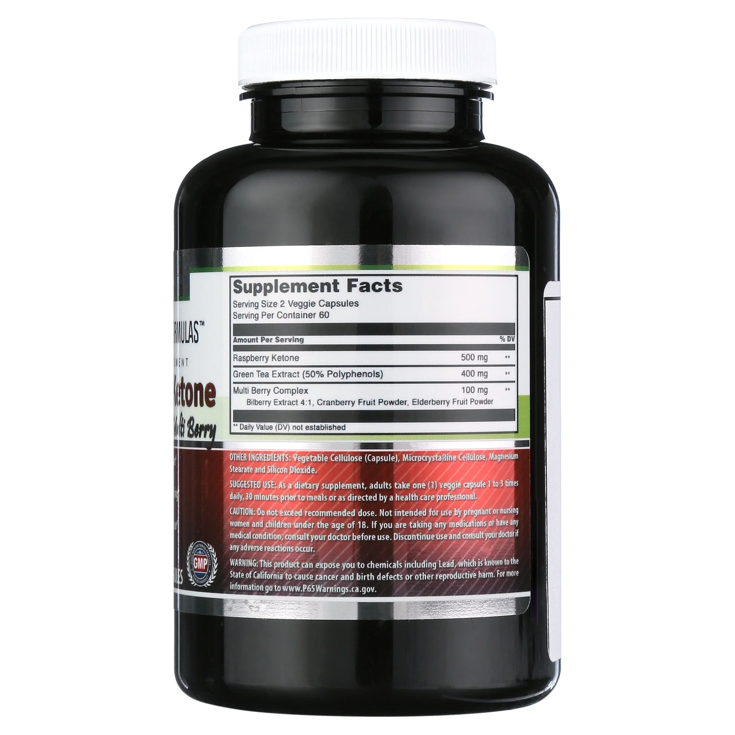 Raspberry Ketone 500 Mg 120 Vcaps