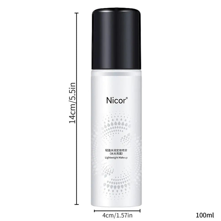 Facial Setting Spray 100Ml Oil Control Setting Mist Spray for Women Natural Finish Setting Spray for Summer Makeup Cosmetics For