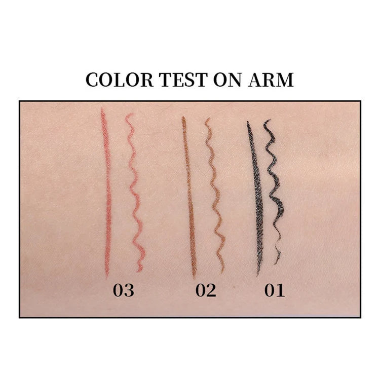 1PC Black Liquid Eyeliner Pen Ultra-Fine Eye Liner Tip Long-Lasting Quick Drying Anti-Sweat Waterproof Smooth Matte Eyeliner