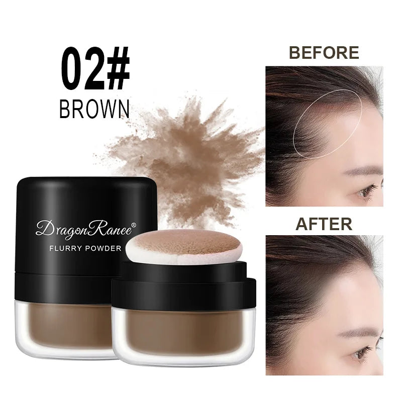 Pompadour Powder Oil Control Bangs Shampoo-Free Fluffy Hair Natural Hairline Powder Dry Hair Powder Loose Powder