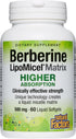 Berberine Lipomicel Matrix Softgels for Healthy Aging and Weight Management, 500 Mg, 60 Softgels
