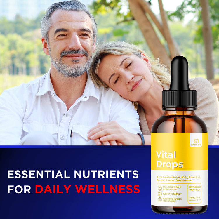 Vital Drops Maximum Strength Keto Formula Weight Management Supplement 60ML