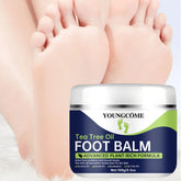 Tea Tree Oil Foot Cream Softens Dry Cracked Feet Removes Dead Skin Exfoliates Daily Foot Care Penetrates Moisturizes Nourishes