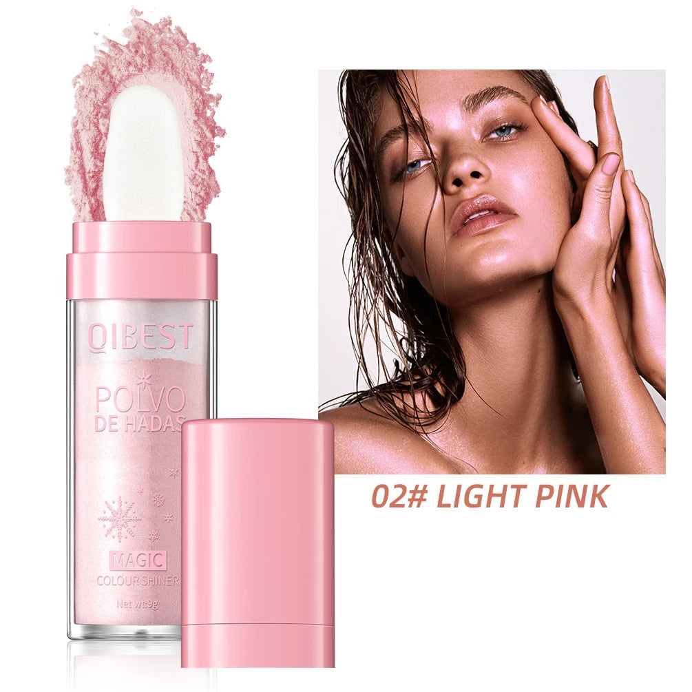 Fairy Powder  Shimmer Contour Blush Powder Contour Shading Glitter Women Contour Illuminator Makeup High Light