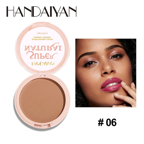 24 Hour Oil Control Pressed Powder Natural Matte Brighten Lasting Waterproof Setting Loose Powder Nude Translucent Powder Makeup
