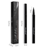 1PC Black Liquid Eyeliner Pen Ultra-Fine Eye Liner Tip Long-Lasting Quick Drying Anti-Sweat Waterproof Smooth Matte Eyeliner