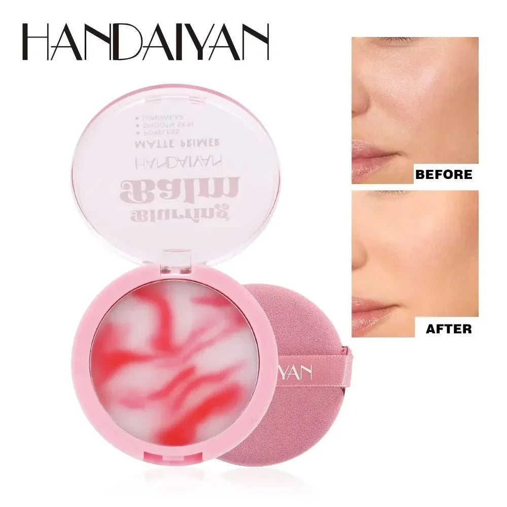 Matte Makeup Primer Moisturizing Balm Facial Isolation Transparent Makeup Fixing Gel Foundation Base Oil Control Poreless Smooth