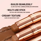 Contour Stick Cream Long-Wear Lightweight Stick Easy to Sculpt Face Concealer Bronzer Contouring Makeup Pen
