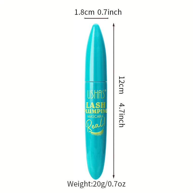 Ultra Long Lasting Mascara 4D Waterproof Mascara Liquid Fiber Mascara 360 Degree Spiral Brush Eyelashes Extension Makeup