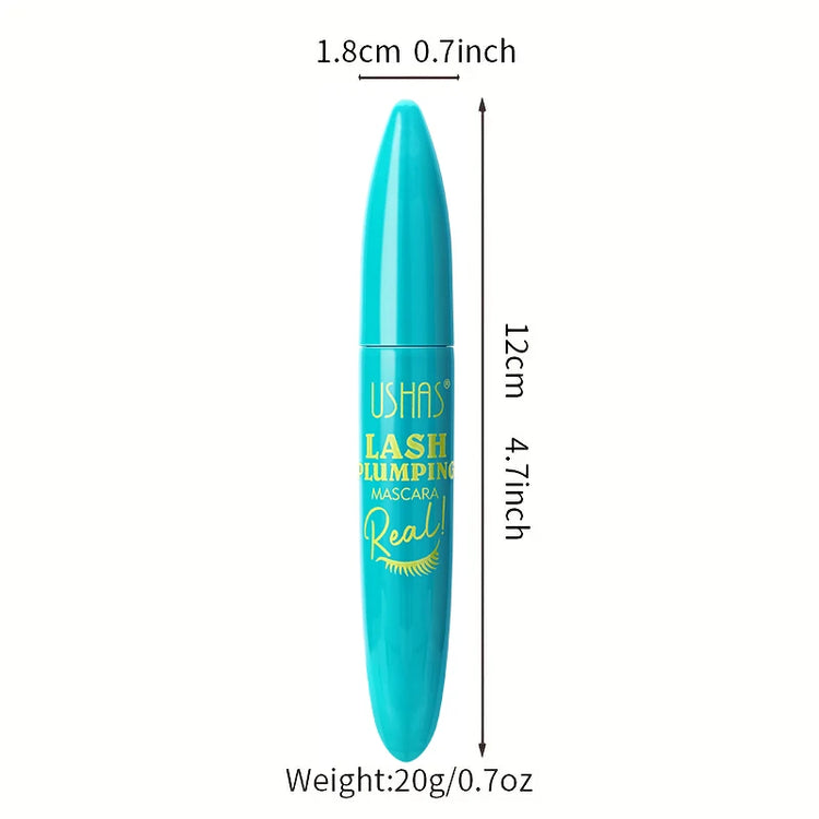 Ultra Long Lasting Mascara 4D Waterproof Mascara Liquid Fiber Mascara 360 Degree Spiral Brush Eyelashes Extension Makeup