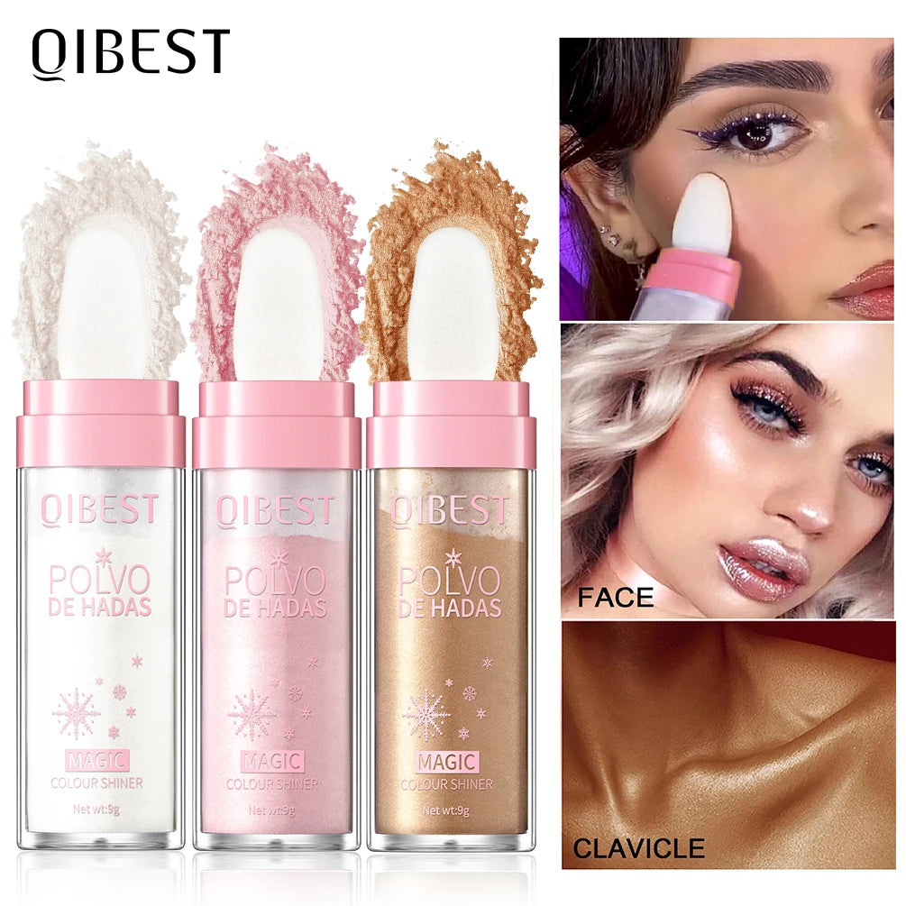 Fairy Powder  Shimmer Contour Blush Powder Contour Shading Glitter Women Contour Illuminator Makeup High Light