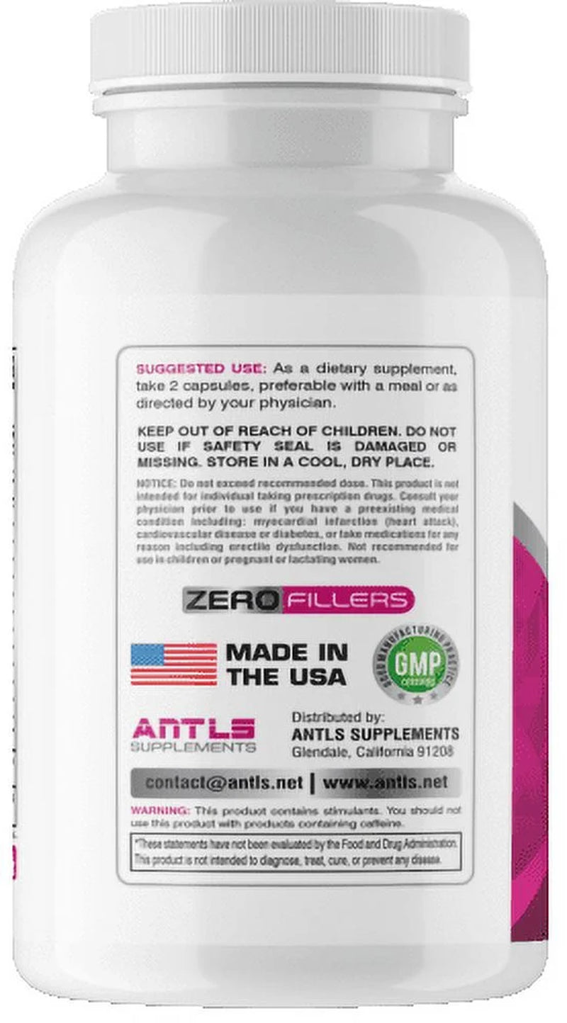 Dim(Diindolylmethane) Menopause Relief, Weight Management Supplement W Bioperine for Men & Women, 60Days Supply,