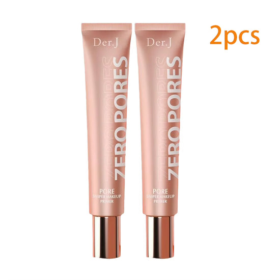 2Pcs Face Primer Makeup Base Invisible Pore Smooths Fine Lines Oil-Control Moisture Primer for Face Cosmetics