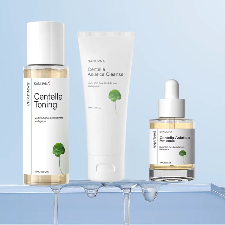 Centella Asiatica Toner Cleanser Moisturizing Repair Essence Moisturizing Facial Treatment Facial Moisturizer Brightening Skin