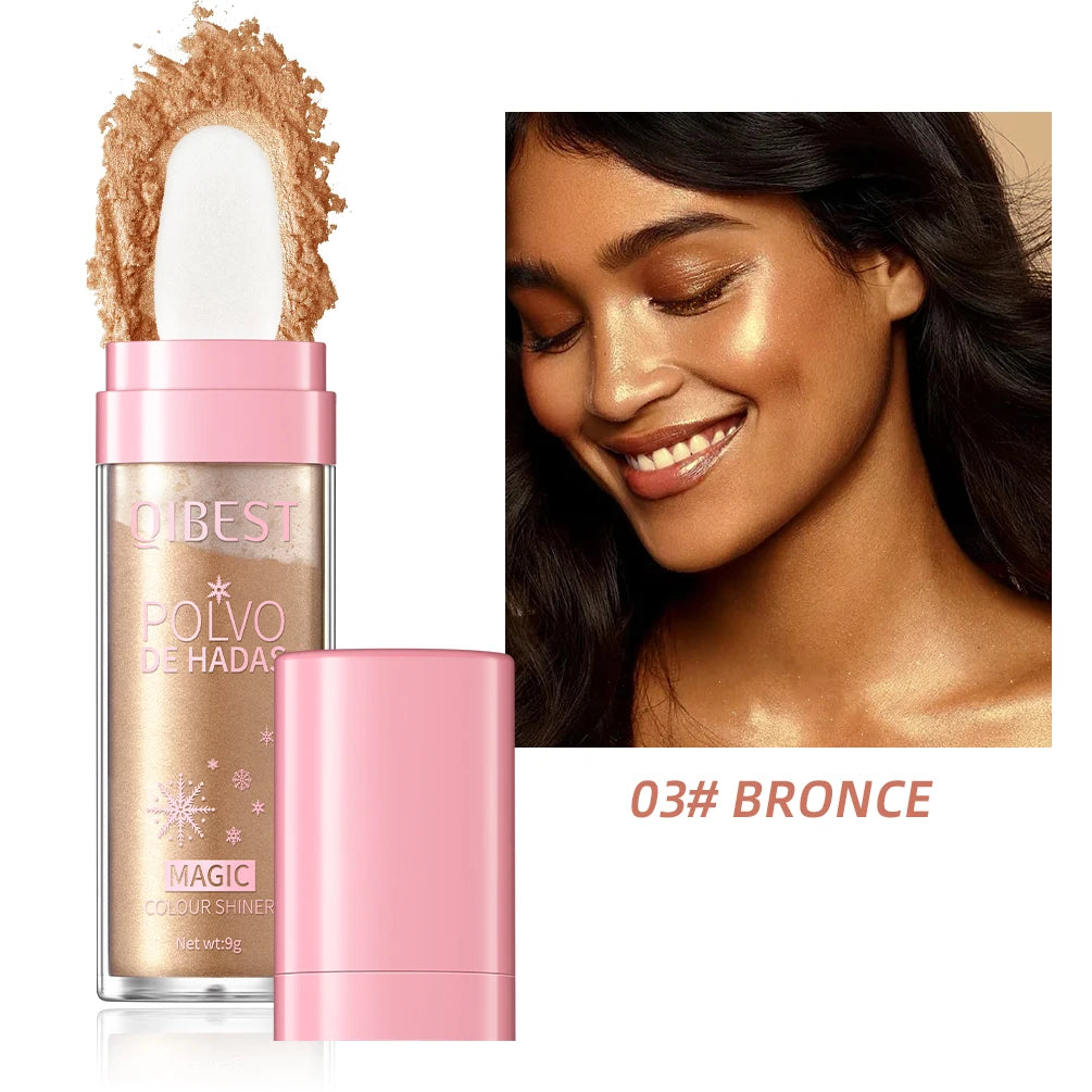 Fairy Powder  Shimmer Contour Blush Powder Contour Shading Glitter Women Contour Illuminator Makeup High Light
