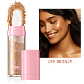 Fairy Powder  Shimmer Contour Blush Powder Contour Shading Glitter Women Contour Illuminator Makeup High Light