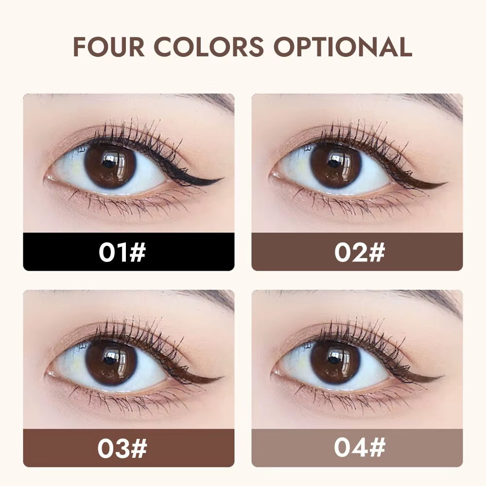 Liquid Eyeliner 0.01Mm Super Slim Waterproof Quick Dry Long Lasting Color No Smudging Eyeliner Pencil