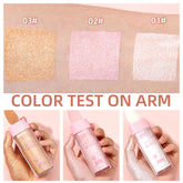 Fairy Powder  Shimmer Contour Blush Powder Contour Shading Glitter Women Contour Illuminator Makeup High Light