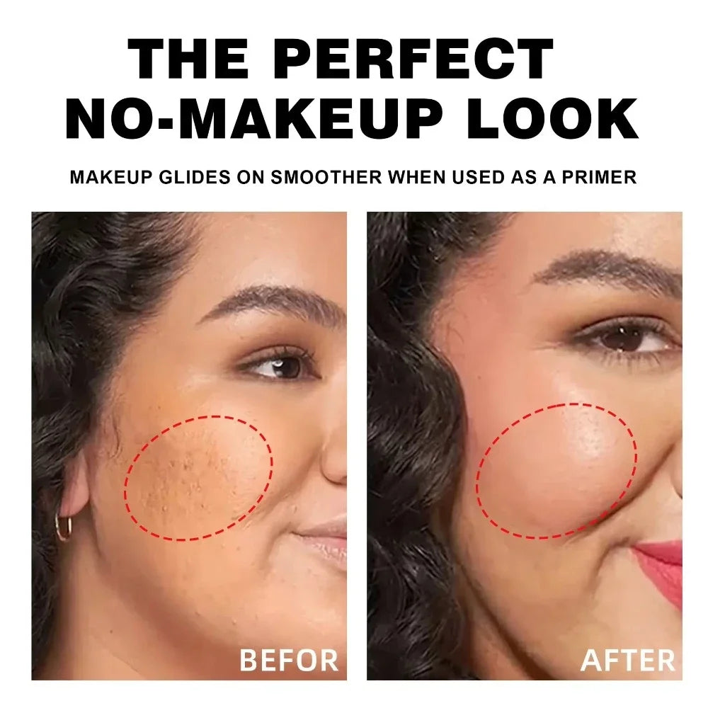 Matte Makeup Primer Moisturizing Balm Facial Isolation Transparent Makeup Fixing Gel Foundation Base Oil Control Poreless Smooth