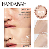 24 Hour Oil Control Pressed Powder Natural Matte Brighten Lasting Waterproof Setting Loose Powder Nude Translucent Powder Makeup