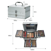 Makeup Set Box Eyeshadow Lip Blush Nail Polish Eyebrow Pencil Multi-Functional Palette Christmas Wedding Birthday Gifts Cosmetic