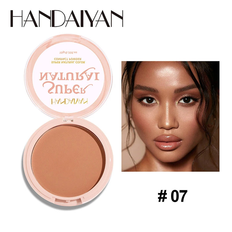24 Hour Oil Control Pressed Powder Natural Matte Brighten Lasting Waterproof Setting Loose Powder Nude Translucent Powder Makeup
