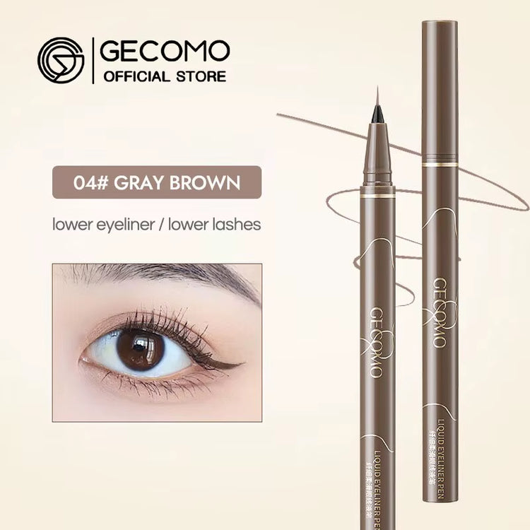 Liquid Eyeliner 0.01Mm Super Slim Waterproof Quick Dry Long Lasting Color No Smudging Eyeliner Pencil