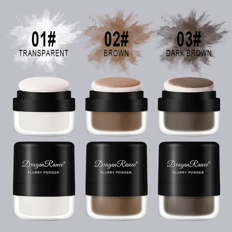 Pompadour Powder Oil Control Bangs Shampoo-Free Fluffy Hair Natural Hairline Powder Dry Hair Powder Loose Powder