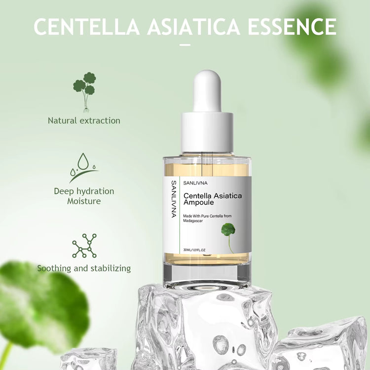 Centella Asiatica Toner Cleanser Moisturizing Repair Essence Moisturizing Facial Treatment Facial Moisturizer Brightening Skin