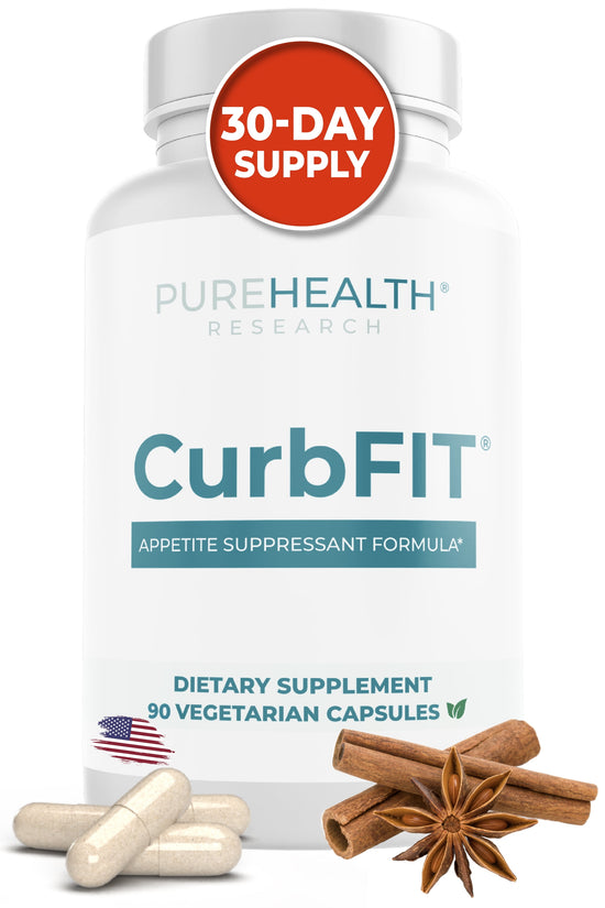 CURBFIT by  Doctor-Approved Weight Management Formula Carbs Breakdown & Fat Storage Metabolic Boosters Accelerate, 90 Capsules