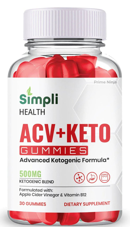 Simpli Health ACV Gummies, Maximum Strength, Simple Health Keto ACV Gummies Dietary Supplement (1 Pack)