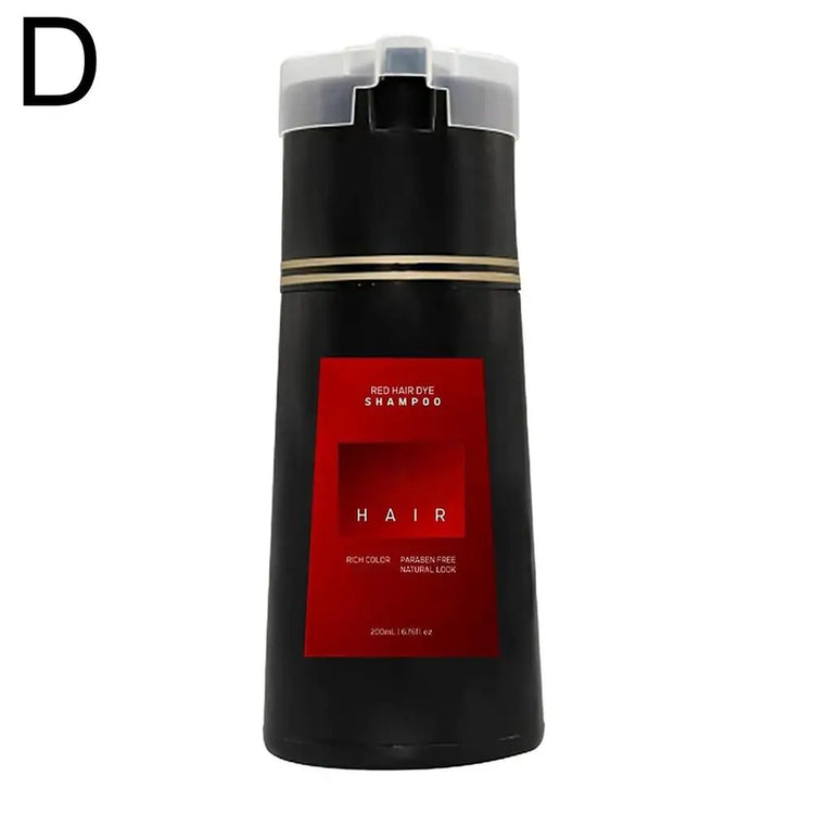 Nova Hair Dye Shampoo,Nova Hair Instant Dye Shampoo,Hair Dye Coloring Shampoo for Gray Hair Nourish Hair Care 200Ml