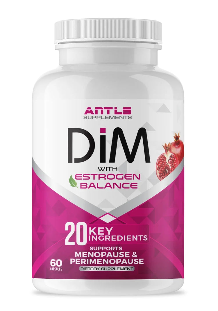 Dim(Diindolylmethane) Menopause Relief, Weight Management Supplement W Bioperine for Men & Women, 60Days Supply,