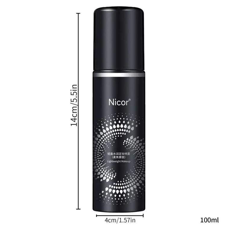 Facial Setting Spray 100Ml Oil Control Setting Mist Spray for Women Natural Finish Setting Spray for Summer Makeup Cosmetics For