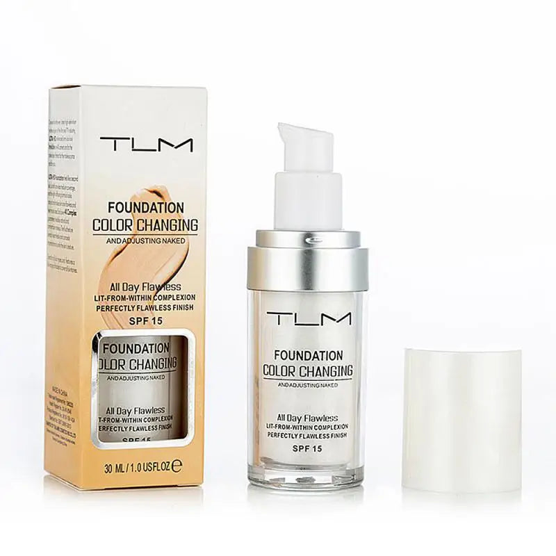 30Ml Liquid Foundation Set Oil-Control Concealer Cream Hydrating Long Lasting Hydrating Makeup Foundation TSLM1