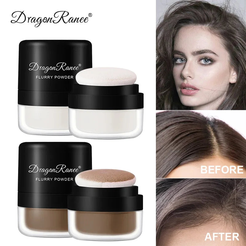 Pompadour Powder Oil Control Bangs Shampoo-Free Fluffy Hair Natural Hairline Powder Dry Hair Powder Loose Powder