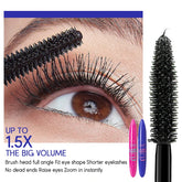 Ultra Long Lasting Mascara 4D Waterproof Mascara Liquid Fiber Mascara 360 Degree Spiral Brush Eyelashes Extension Makeup