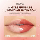 Crystal Jelly Moisturizing Lip Oil Plumping  Makeup Sexy Plump Lip Glow Oil Tinted Lip Plumper Lip Care 6 Colors