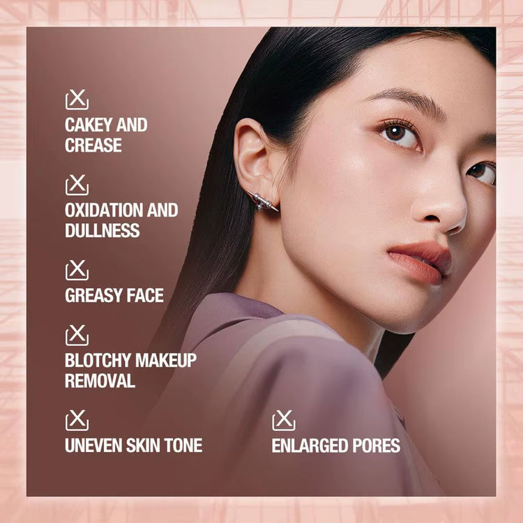 2Pcs Face Primer Makeup Base Invisible Pore Smooths Fine Lines Oil-Control Moisture Primer for Face Cosmetics