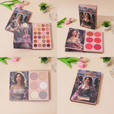 Book Highlight Powder Blusher Set Lasting Eye Shadow BOOK Plate Stage Makeup
