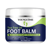 Tea Tree Oil Foot Cream Softens Dry Cracked Feet Removes Dead Skin Exfoliates Daily Foot Care Penetrates Moisturizes Nourishes