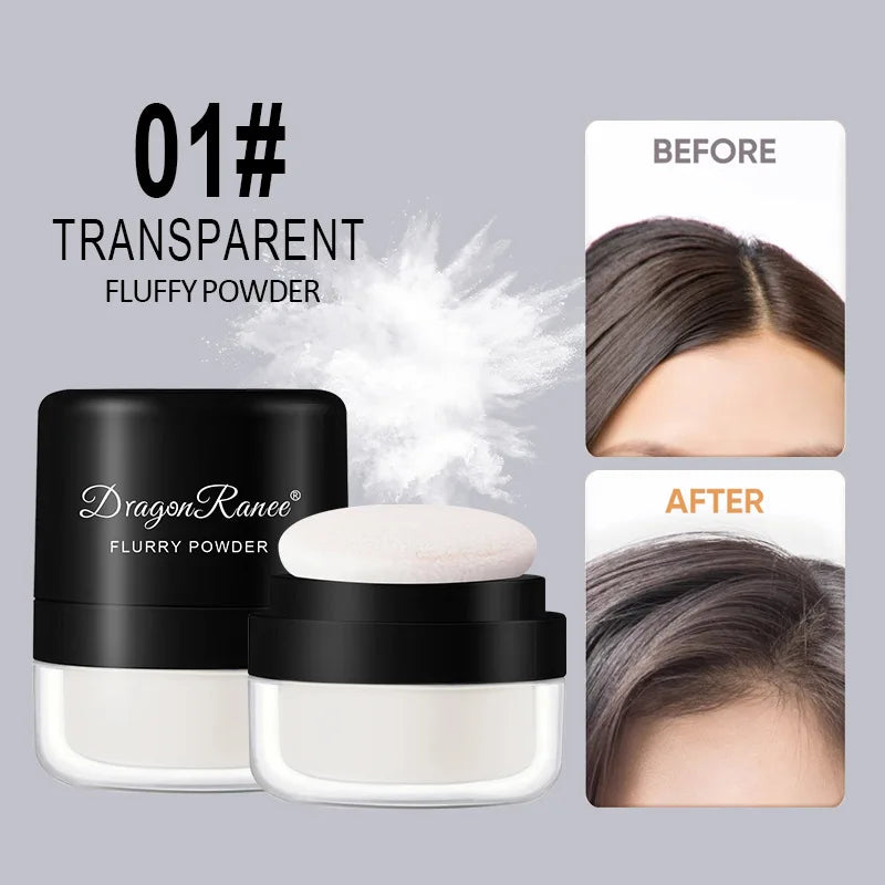 Pompadour Powder Oil Control Bangs Shampoo-Free Fluffy Hair Natural Hairline Powder Dry Hair Powder Loose Powder
