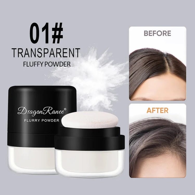 Pompadour Powder Oil Control Bangs Shampoo-Free Fluffy Hair Natural Hairline Powder Dry Hair Powder Loose Powder