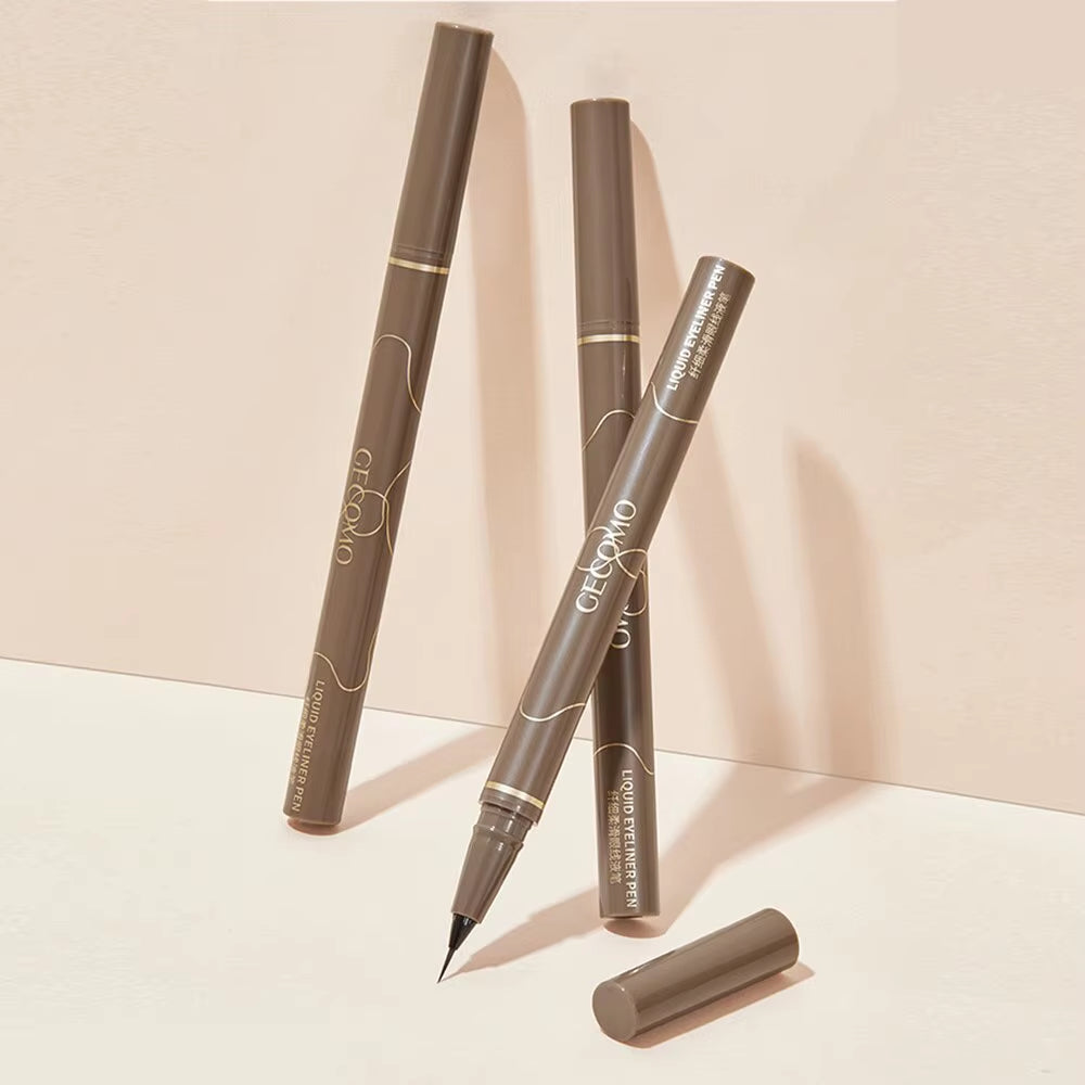Liquid Eyeliner 0.01Mm Super Slim Waterproof Quick Dry Long Lasting Color No Smudging Eyeliner Pencil