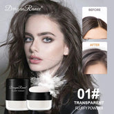 Pompadour Powder Oil Control Bangs Shampoo-Free Fluffy Hair Natural Hairline Powder Dry Hair Powder Loose Powder