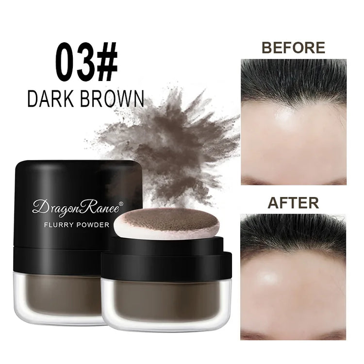 Pompadour Powder Oil Control Bangs Shampoo-Free Fluffy Hair Natural Hairline Powder Dry Hair Powder Loose Powder