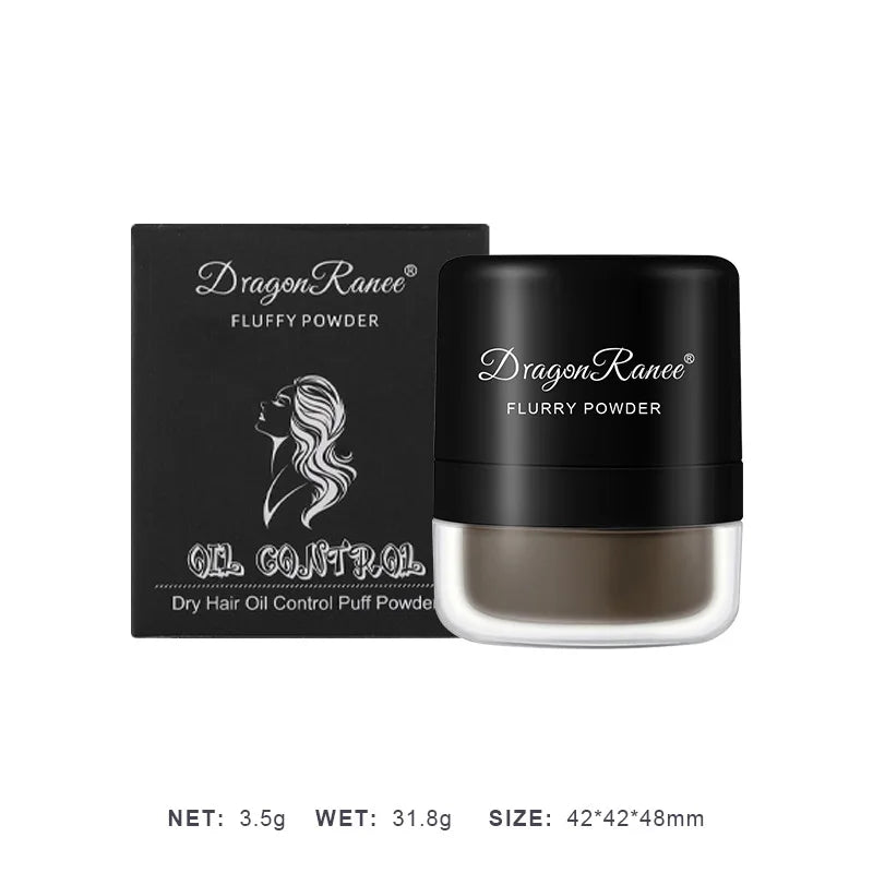 Pompadour Powder Oil Control Bangs Shampoo-Free Fluffy Hair Natural Hairline Powder Dry Hair Powder Loose Powder
