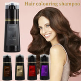 Nova Hair Dye Shampoo,Nova Hair Instant Dye Shampoo,Hair Dye Coloring Shampoo for Gray Hair Nourish Hair Care 200Ml