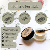 Organic Mascara Alternative, Organic Lash Serum, Zero Waste Natural Mascara, Lash Conditioner, 3-In-1 Lash Care, Lash Pomade